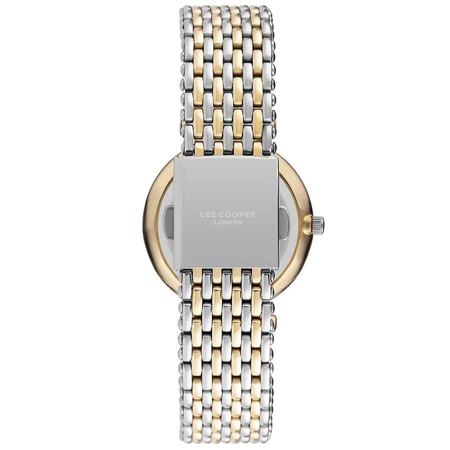 Lee Cooper Lee Cooper LC07410.220,  англия женские часы на браслете нержавеющая сталь с ip-покрытием боковой вид