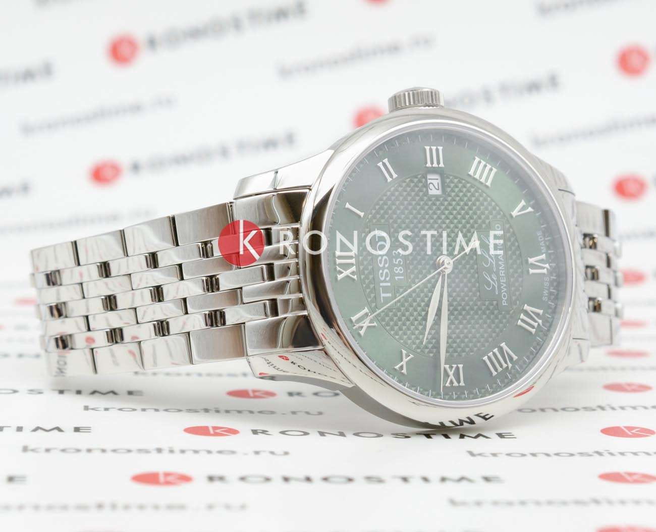 Tissot Tissot Le Locle Powermatic 80 T006.407.11.093.00 мужские часы белый циферблат на запястье