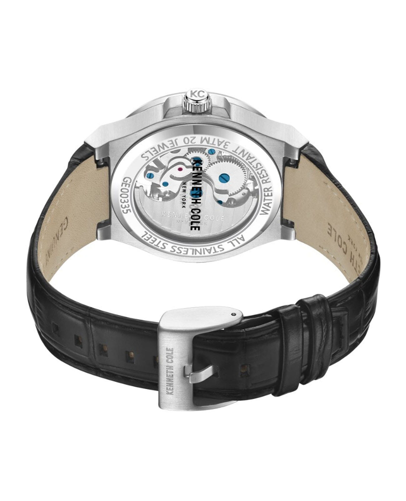 Kenneth Cole Kenneth Cole Automatic KCWGE0033505  — детали корпуса и нержавеющая сталь