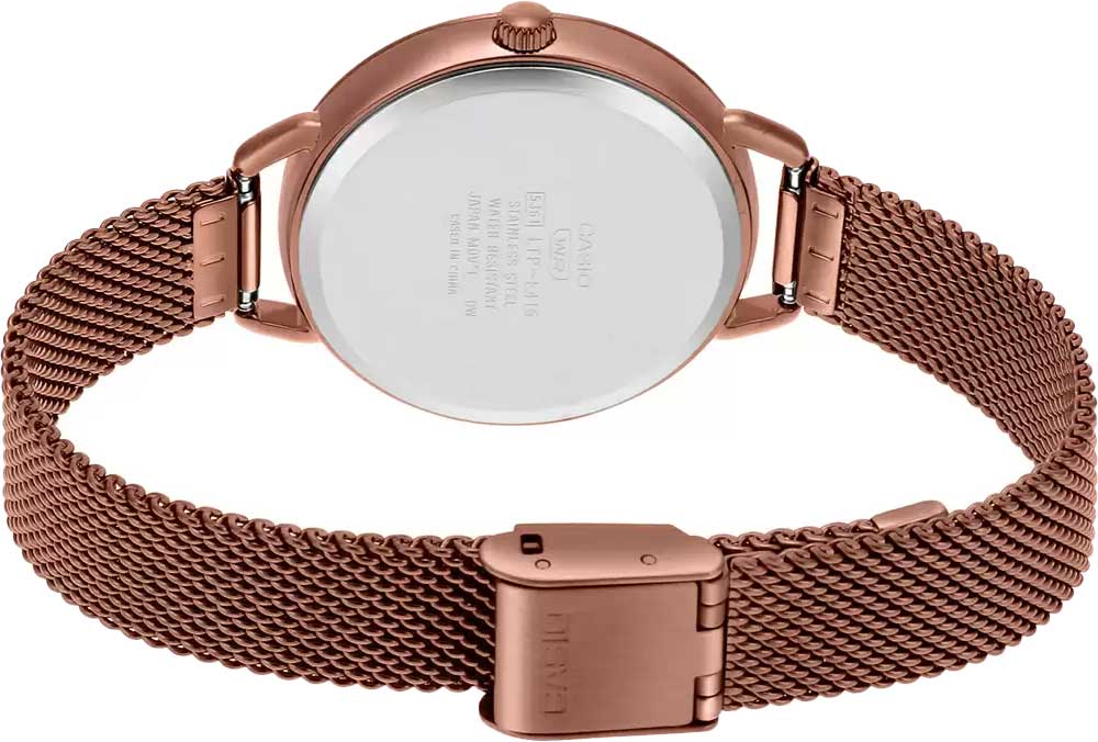 Casio Casio Collection LTP-E415MR-7C женские часы белый циферблат на запястье