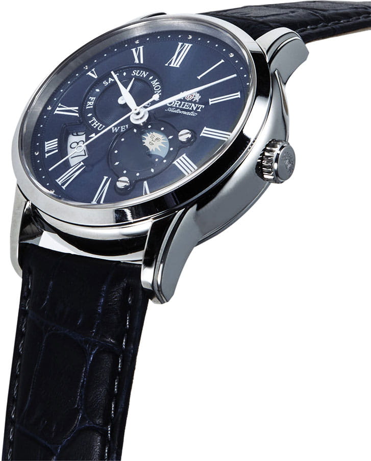 Orient Orient Sun & Moon RA-AK0011D (RN-AK0011D)  - задняя крышка металл сталь корпуса, япония часы