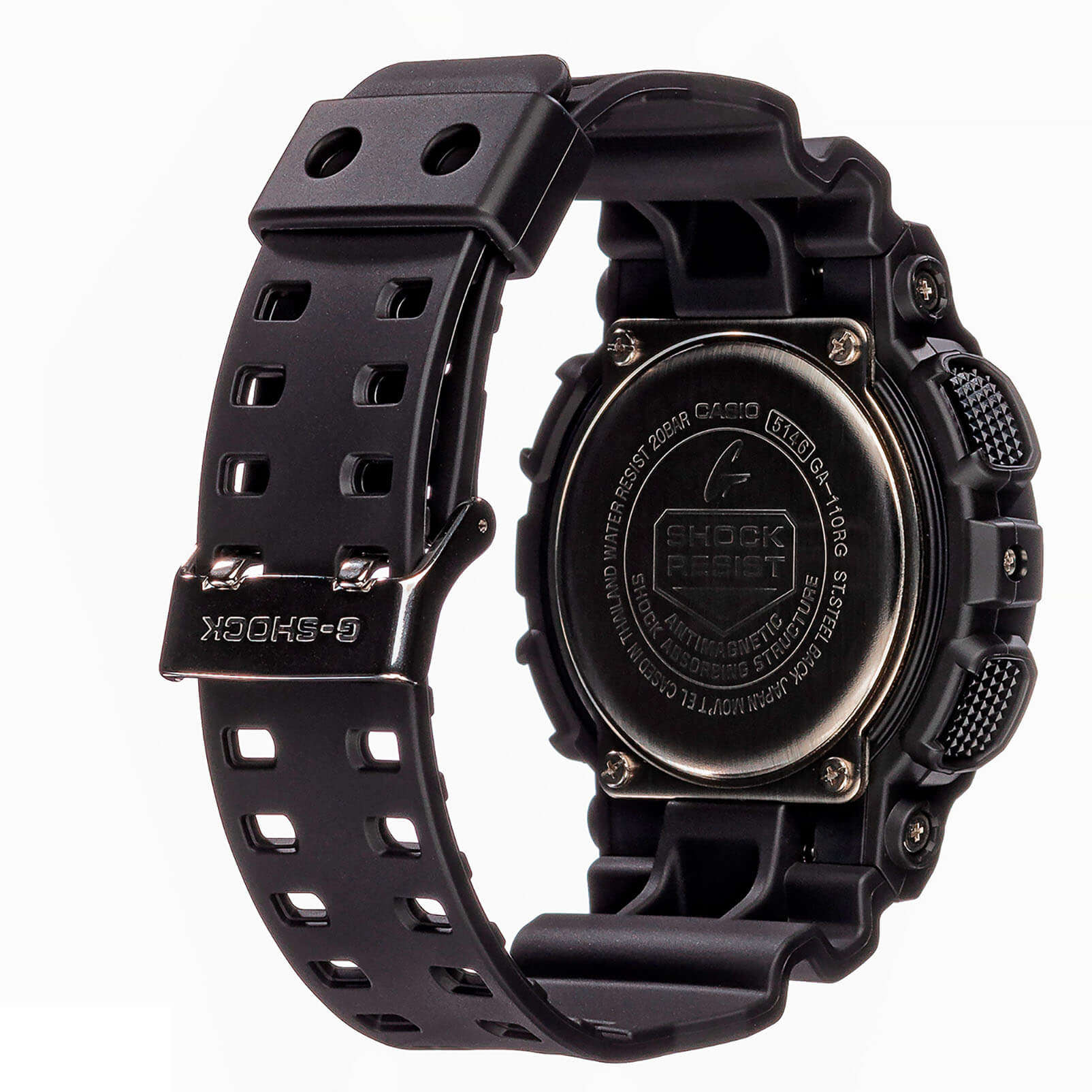 Оригинальные часы Casio Casio G-Shock GA-110RG-1A электронные калибр механизма  общий вид