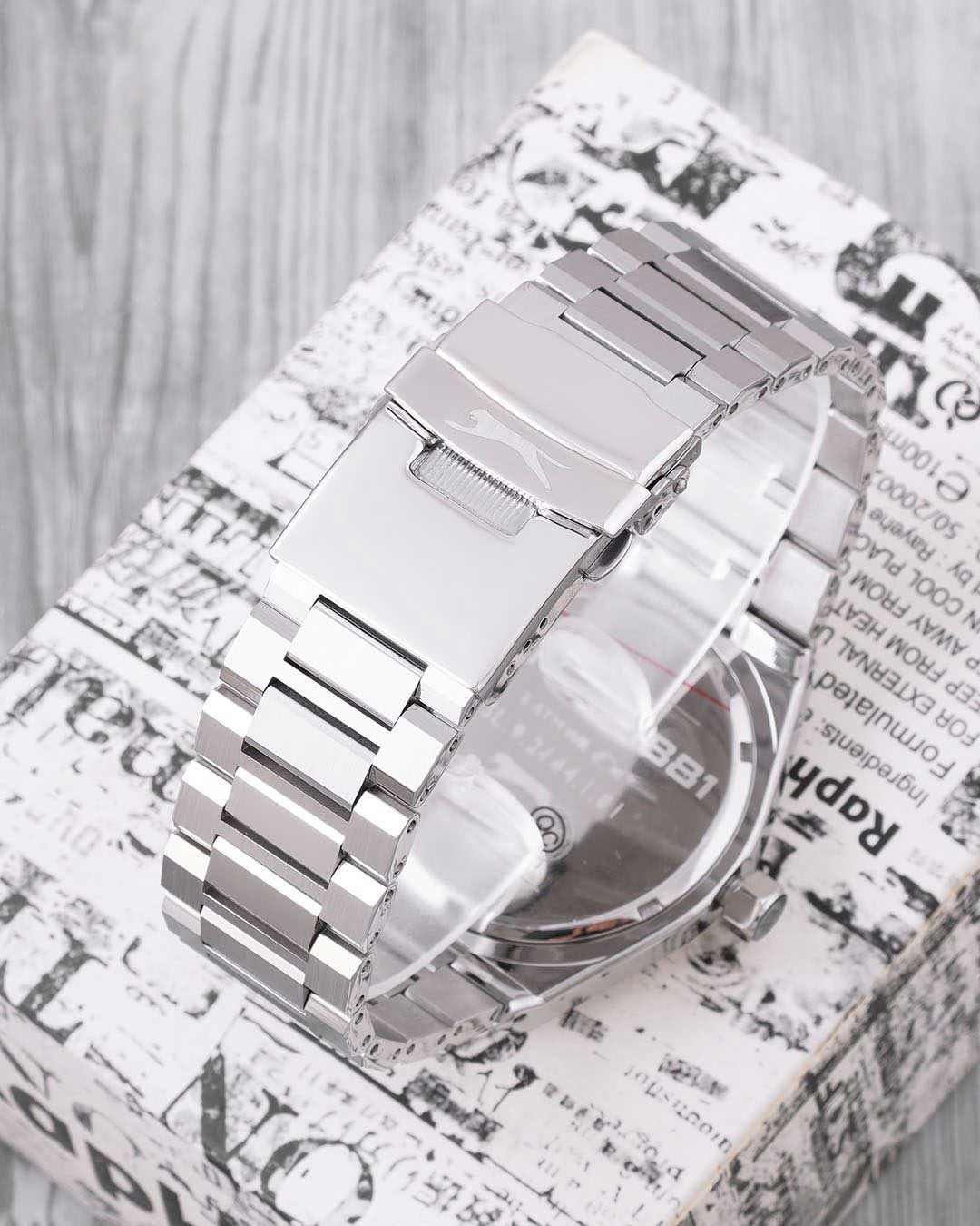 Slazenger Slazenger SL.09.2144.1.01,  англия мужские часы на браслете суперметалл боковой вид