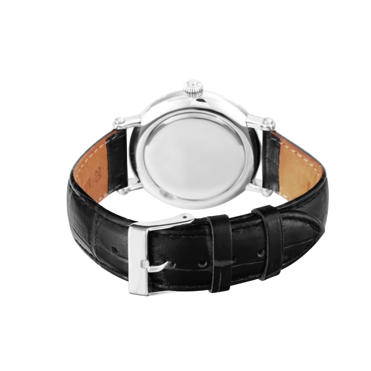 Слава Слава Премьер 8190679/300-2409.В механические мужские часы часы крупный план белый циферблата