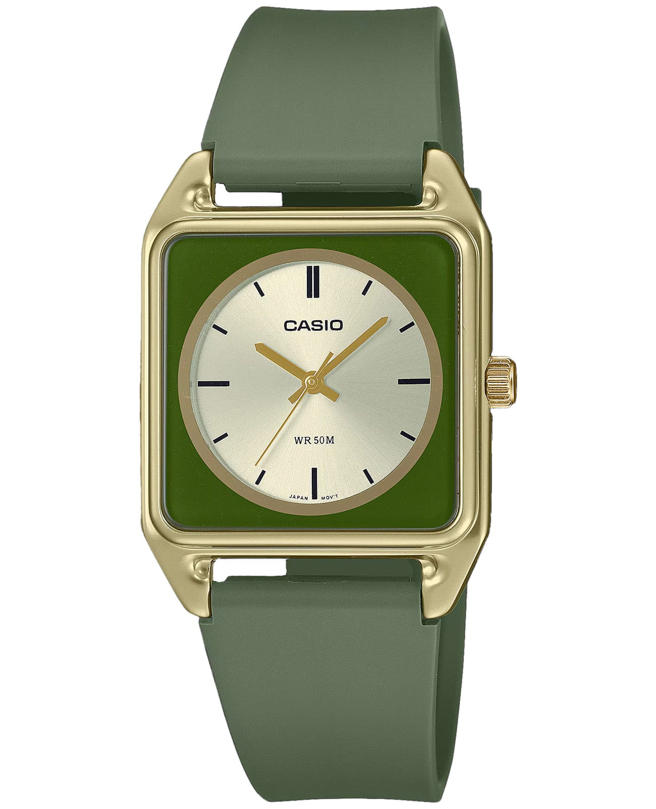 Casio Casio MTP-B170-3EV  MTP-B170-3EV кварцевые мужские часы  циферблат, браслет пластик — вид спереди