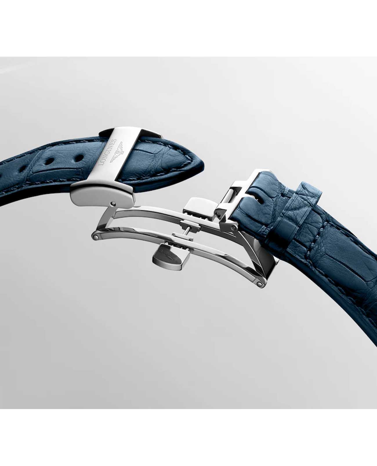 Longines Longines Master Collection L2.673.4.71.2  — детали корпуса и кожаный