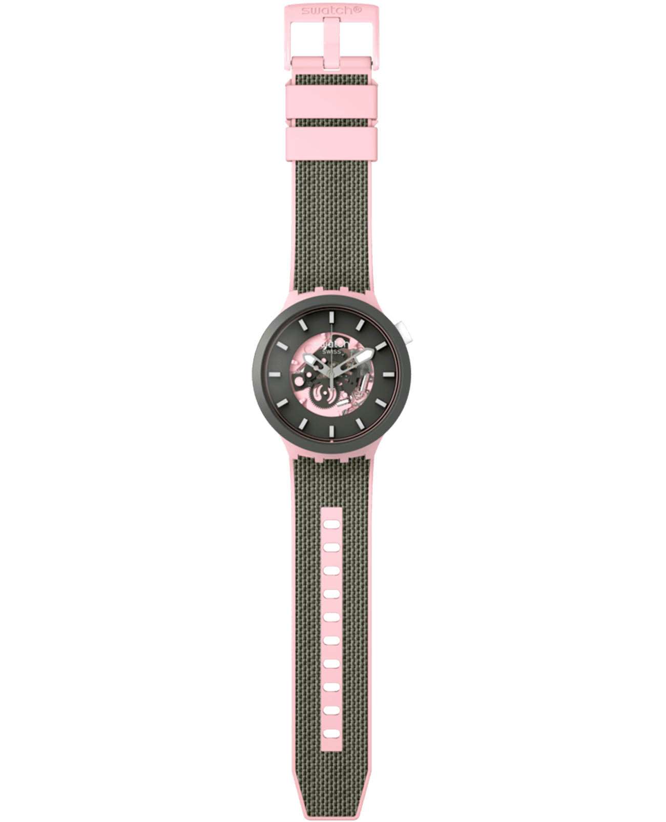 Swatch Swatch Big Bold Biosourced Lacquered SB05P100 , наручные женские часы фото под углом