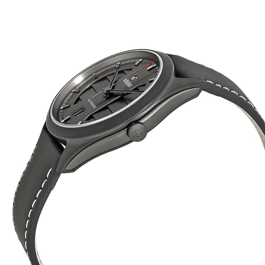 Rado Rado Hyperchrome R32069155, hyperchrome швейцария мужские часы на браслете кожаный боковой вид
