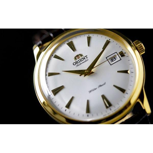 Orient Orient ER24003W (FER24003W), classic automatic япония мужские часы на браслете кожа + текстиль боковой вид