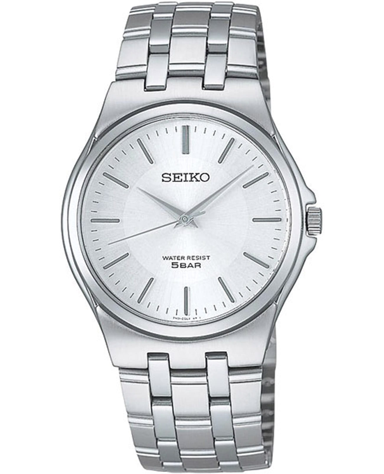Seiko Seiko Spirit SCXP021  SCXP021 кварцевые женские часы белый циферблат, браслет нержавеющая сталь — вид спереди