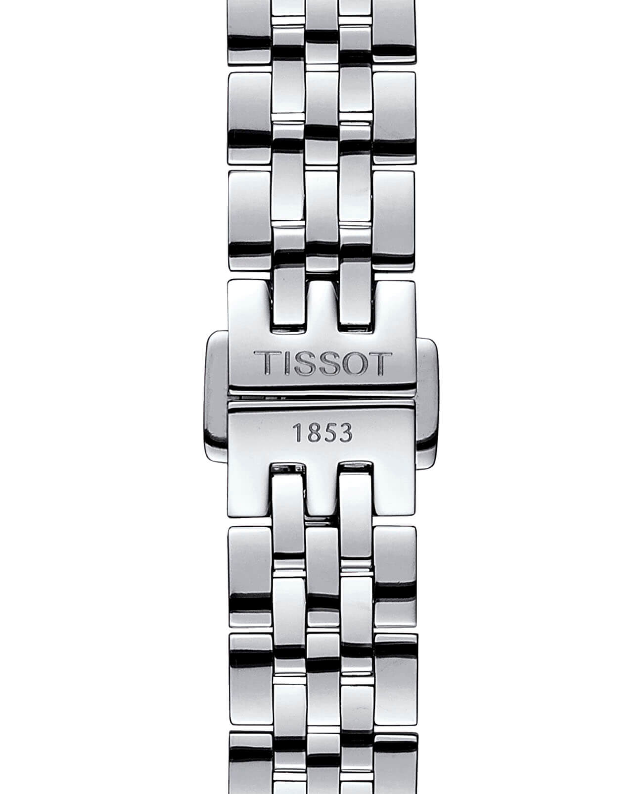 Tissot T41118333 женские часы застежка крупным планом