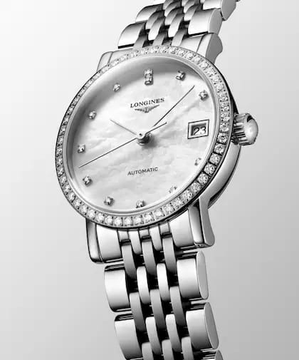 Оригинальные часы Longines Longines Elegance Elegant Collection 25.50 mm L4.309.0.80.6 механические калибр механизма l592 общий вид
