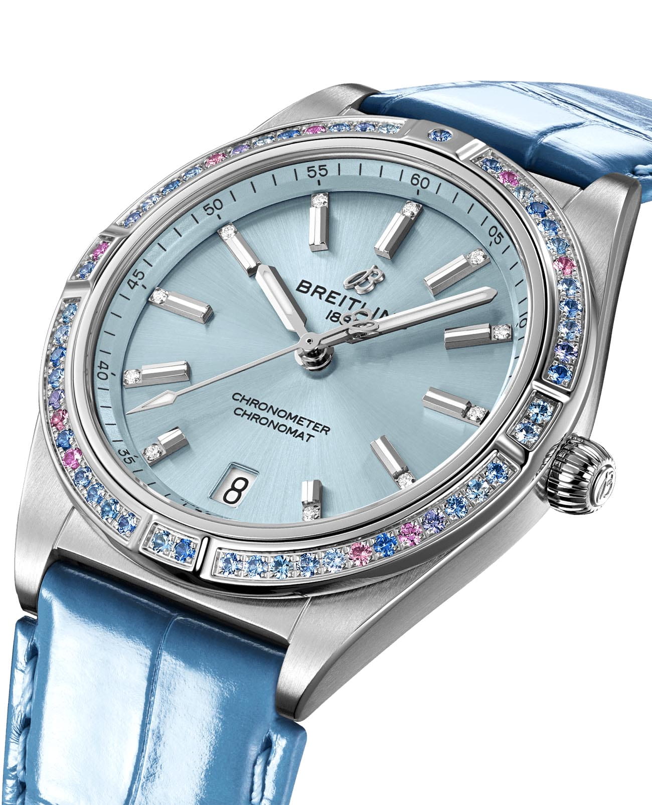 Breitling Breitling Chronomat Automatic 36 South Sea G10380611C1P1 , наручные женские часы фото под углом