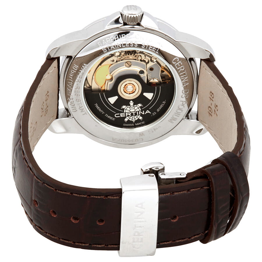 Certina Certina DS Podium C034.407.16.087.00, ds podium швейцария мужские часы на браслете кожаный боковой вид