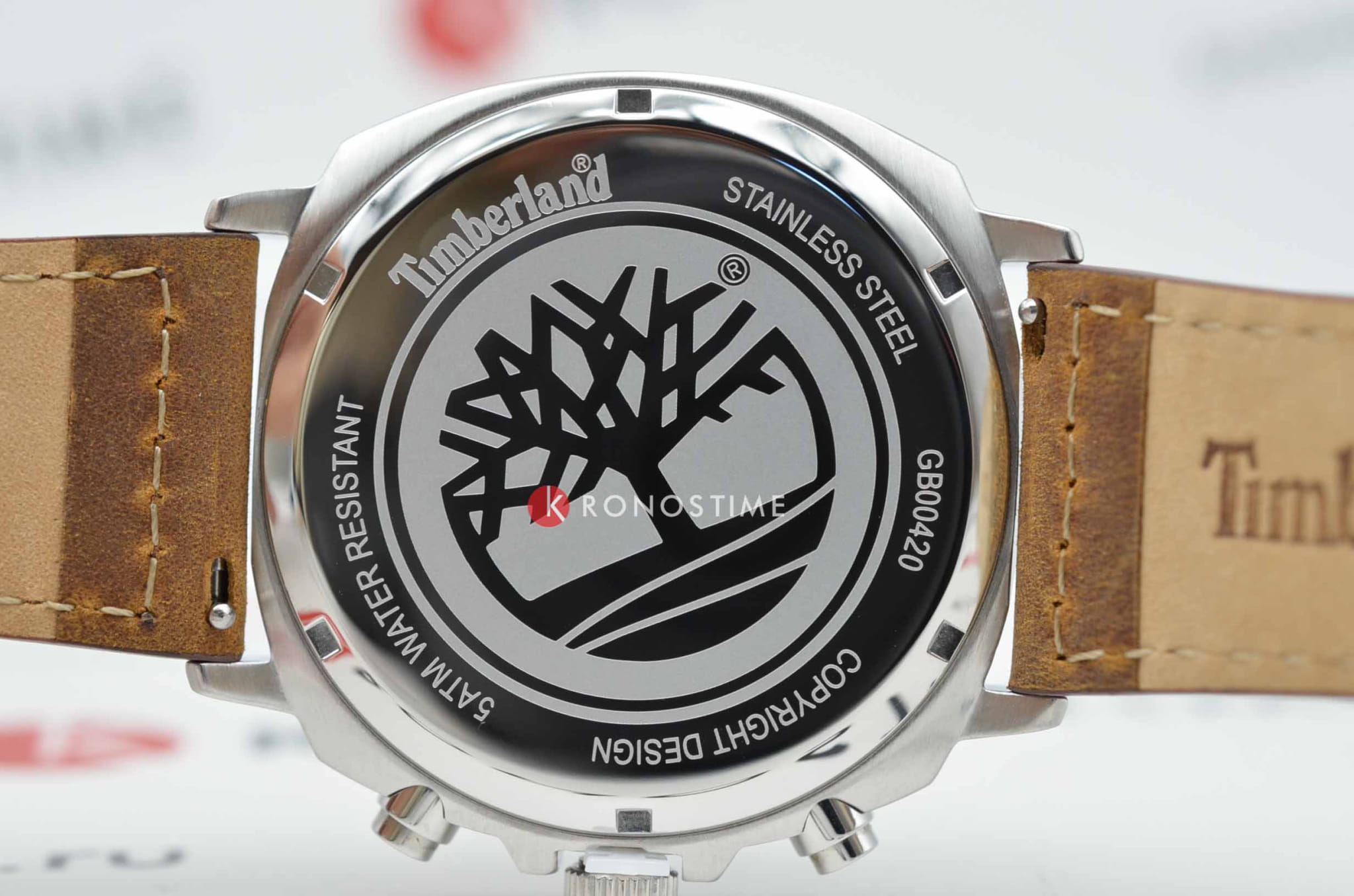 Timberland Timberland TDWGB0042007  - задняя крышка металл сталь корпуса, сша часы