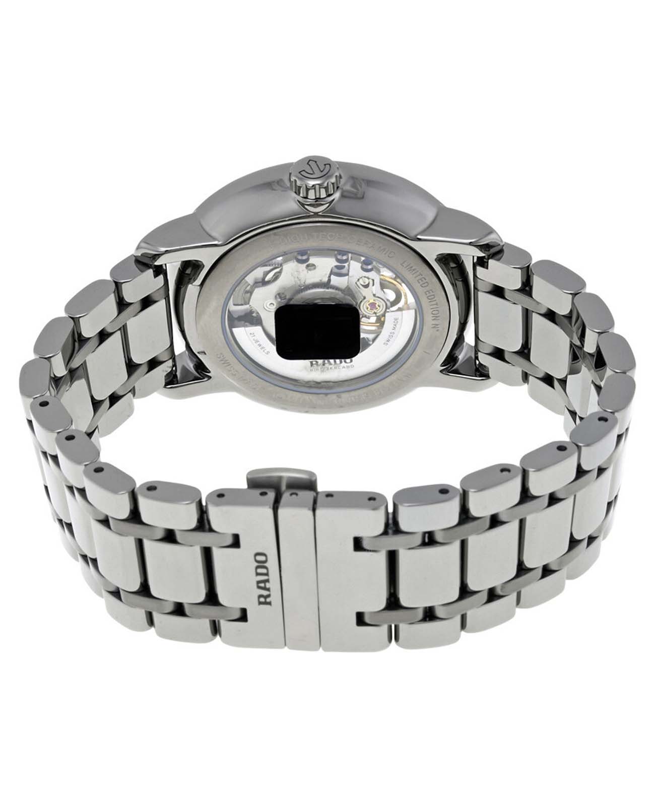 Оригинальные часы Rado Rado Rado DiaMaster Automatic Skeleton R14132122 механические калибр механизма  общий вид