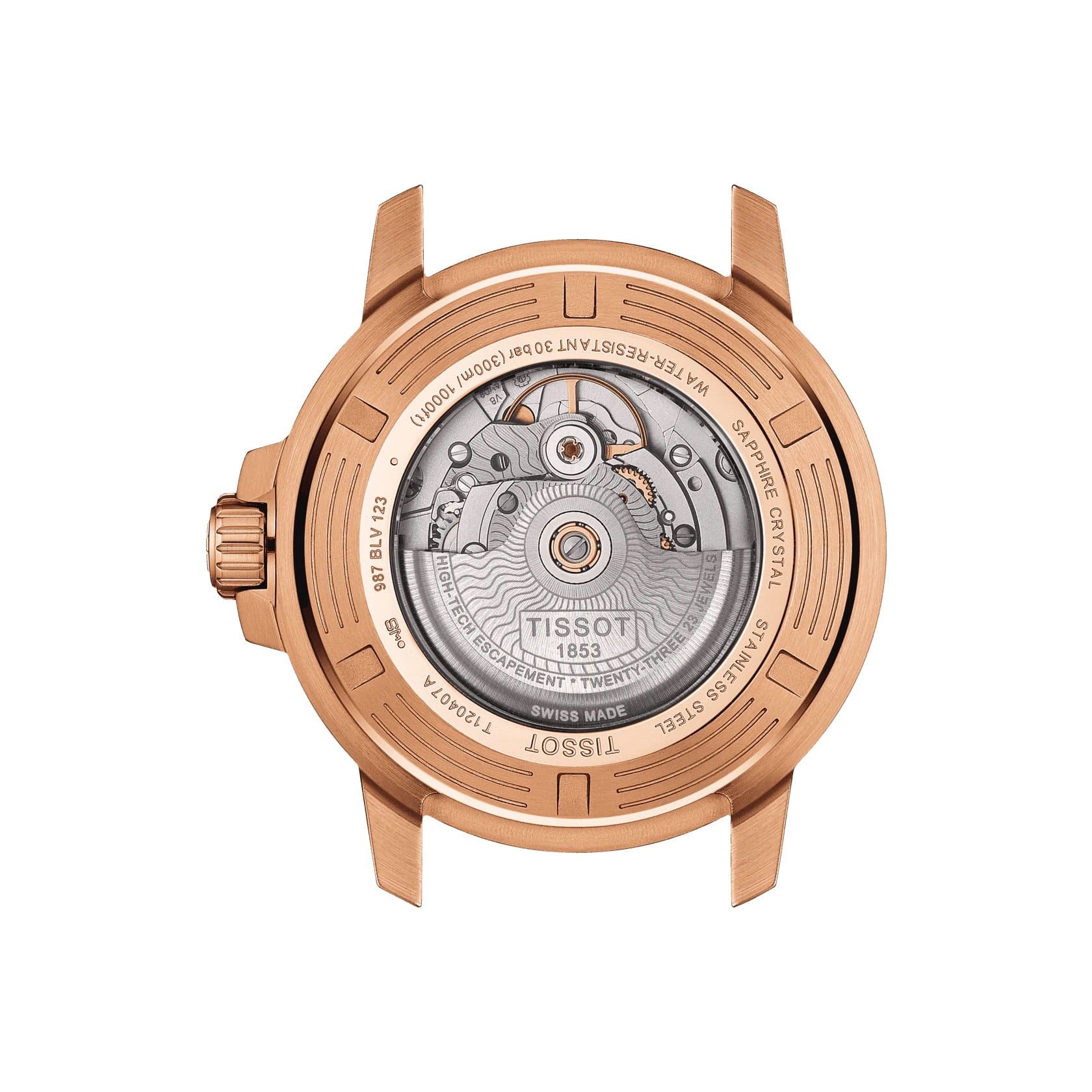 Tissot Tissot Seastar 1000 Powermatic 80 T120.407.37.041.00, t-sport швейцария мужские часы на браслете тканевый боковой вид