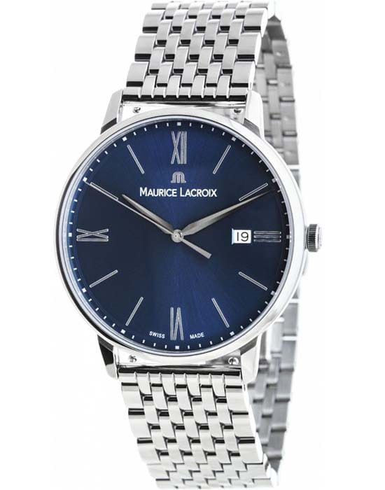 Maurice Lacroix Maurice Lacroix Eliros Date EL1118-SS002-410-2 , наручные мужские часы фото под углом