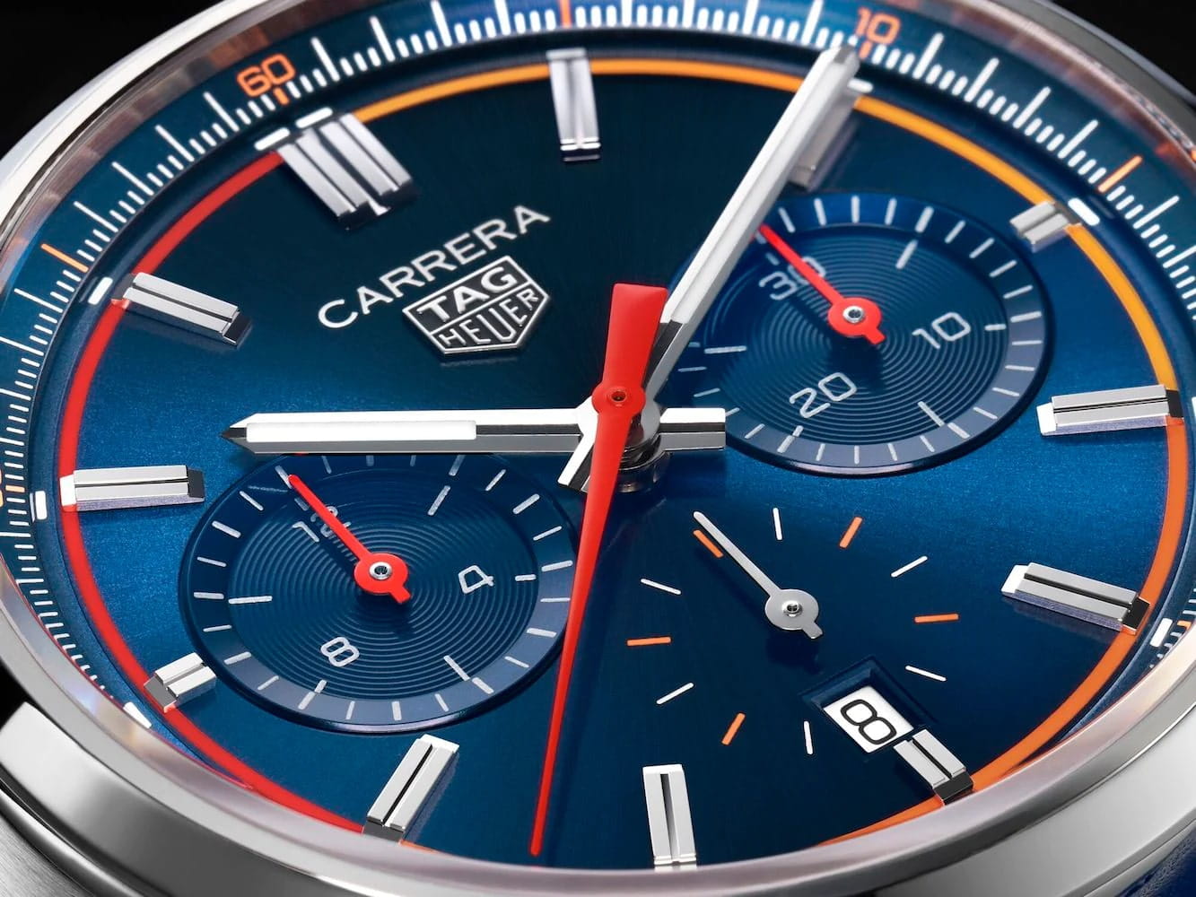 Оригинальные часы TAG Heuer TAG Heuer Carrera Chronograph CBN201D.FC6543 механические калибр механизма calibre heuer 02 общий вид