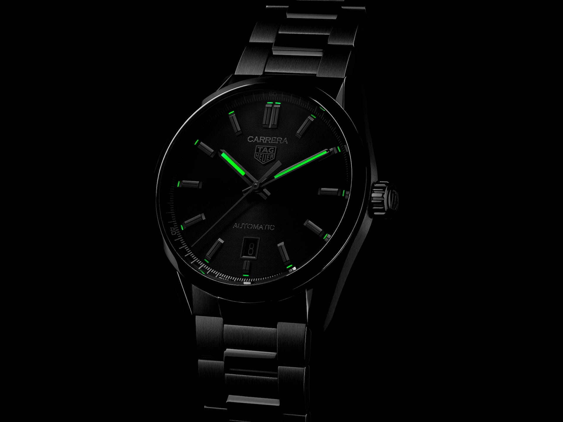 TAG Heuer TAG Heuer Carrera WBN2110.BA0639 мужские часы черный циферблат на запястье