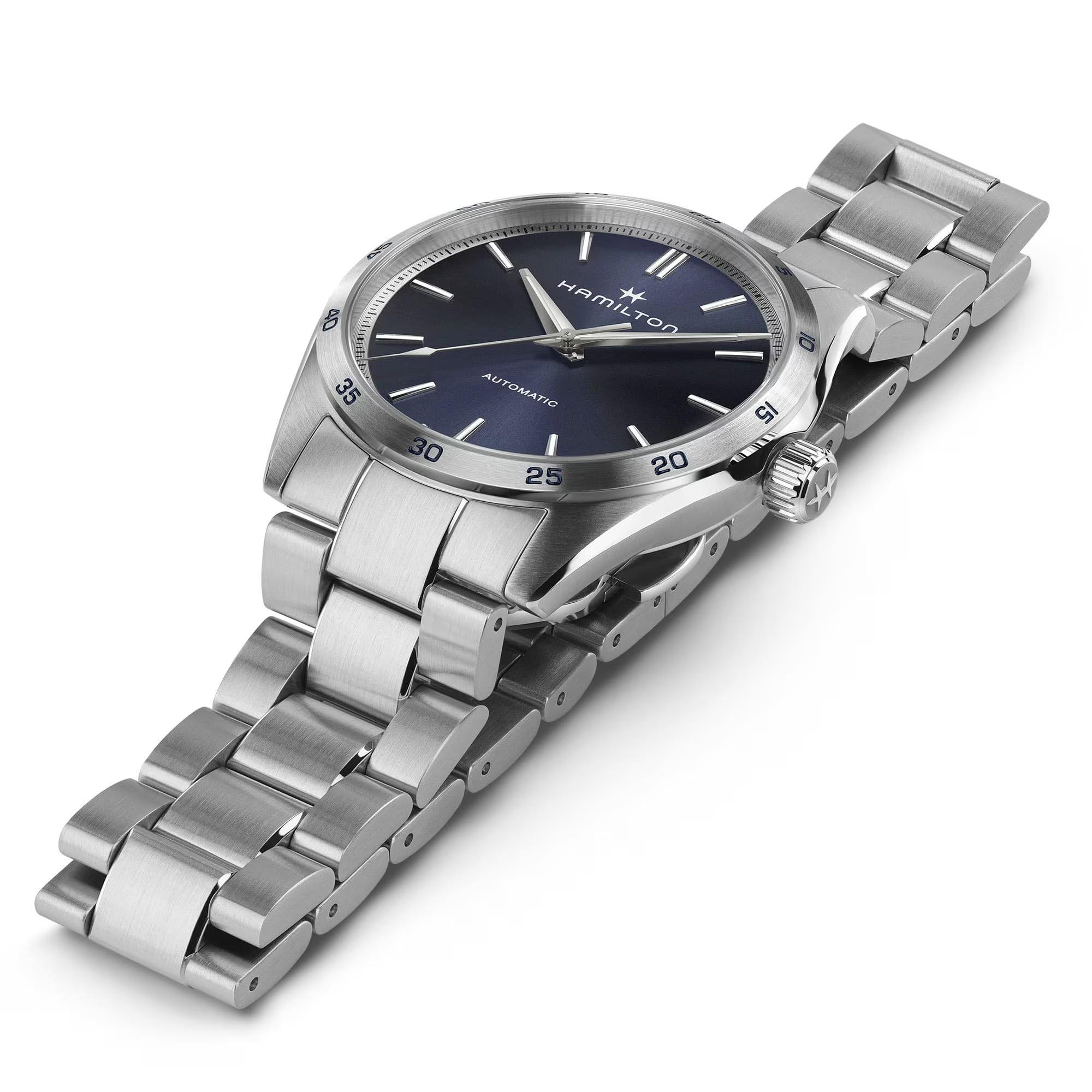 Оригинальные часы Hamilton Hamilton Jazzmaster Performer Auto H36215140 механические калибр механизма h-10 общий вид