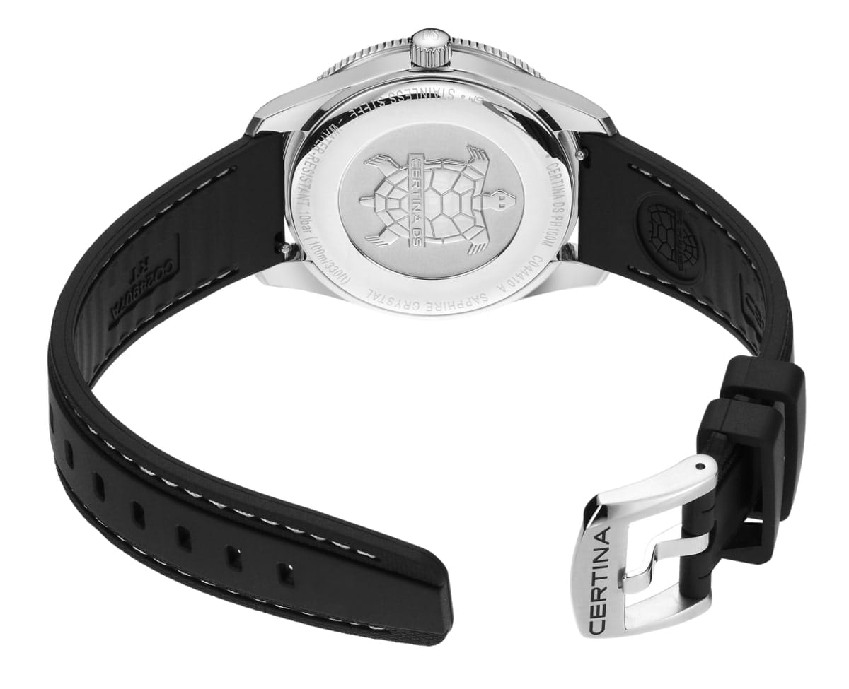 Оригинальные часы Certina Certina DS PH100M Gent C044.410.17.050.00 кварцевые калибр механизма eta f07.412 общий вид
