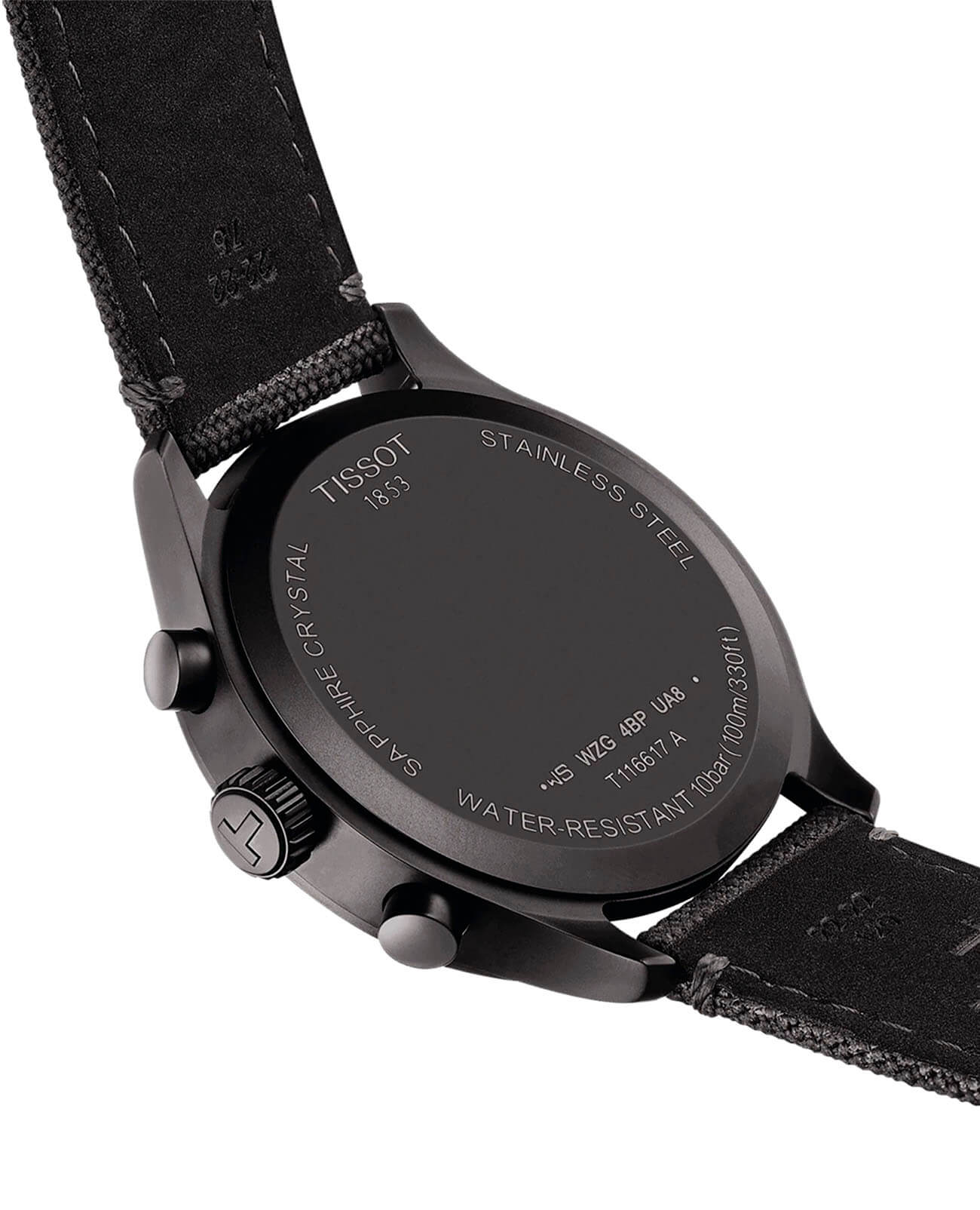 Tissot Tissot Chrono XL T116.617.37.051.00, t-classic швейцария мужские часы на браслете тканевый боковой вид