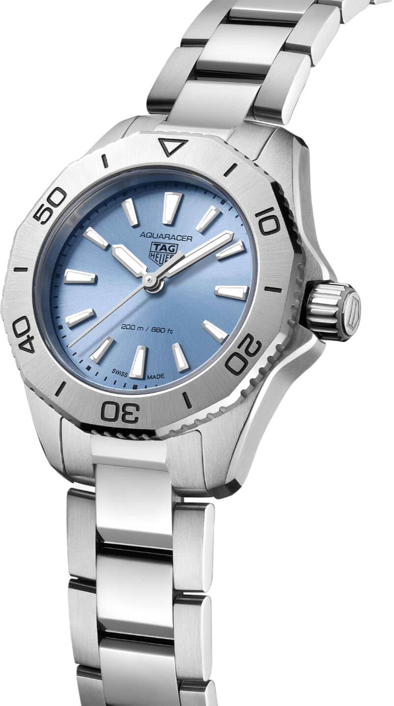 TAG Heuer TAG Heuer Aquaracer Professional 200 WBP1415.BA0622, aquaracer швейцария женские часы на браслете нержавеющая сталь боковой вид