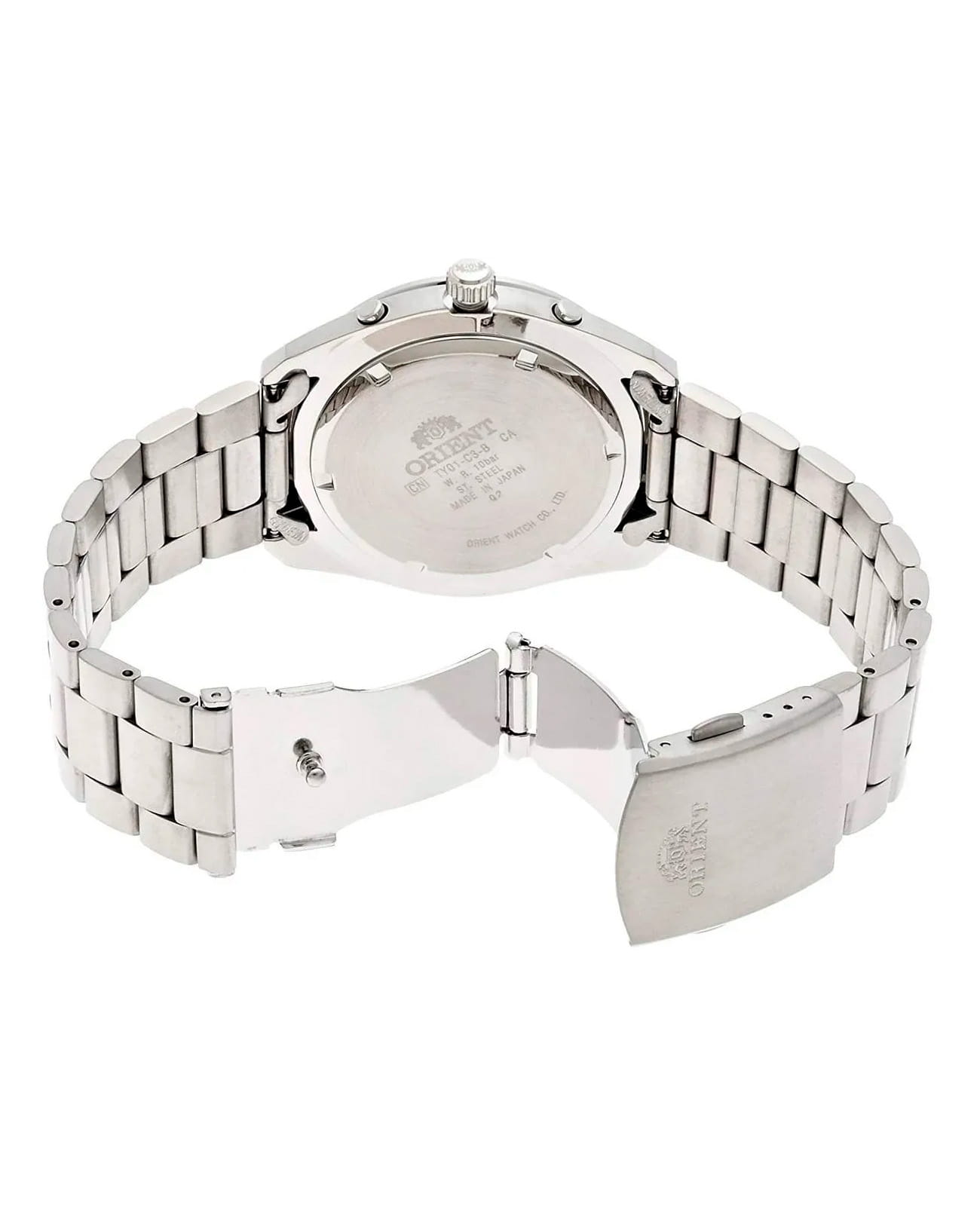 Orient Orient Chronograph WV0091TY, chronograph япония мужские часы на браслете нержавеющая сталь боковой вид