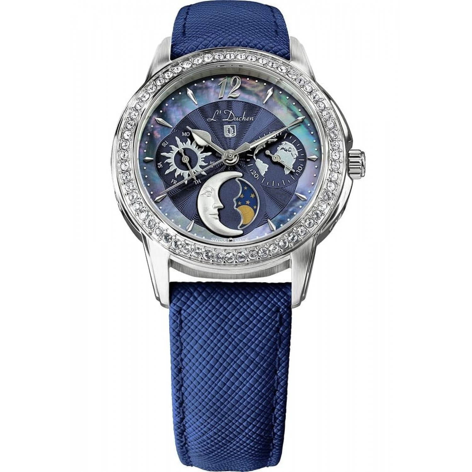 L'Duchen L'Duchen Celeste D 737.13.37 , наручные женские часы фото под углом
