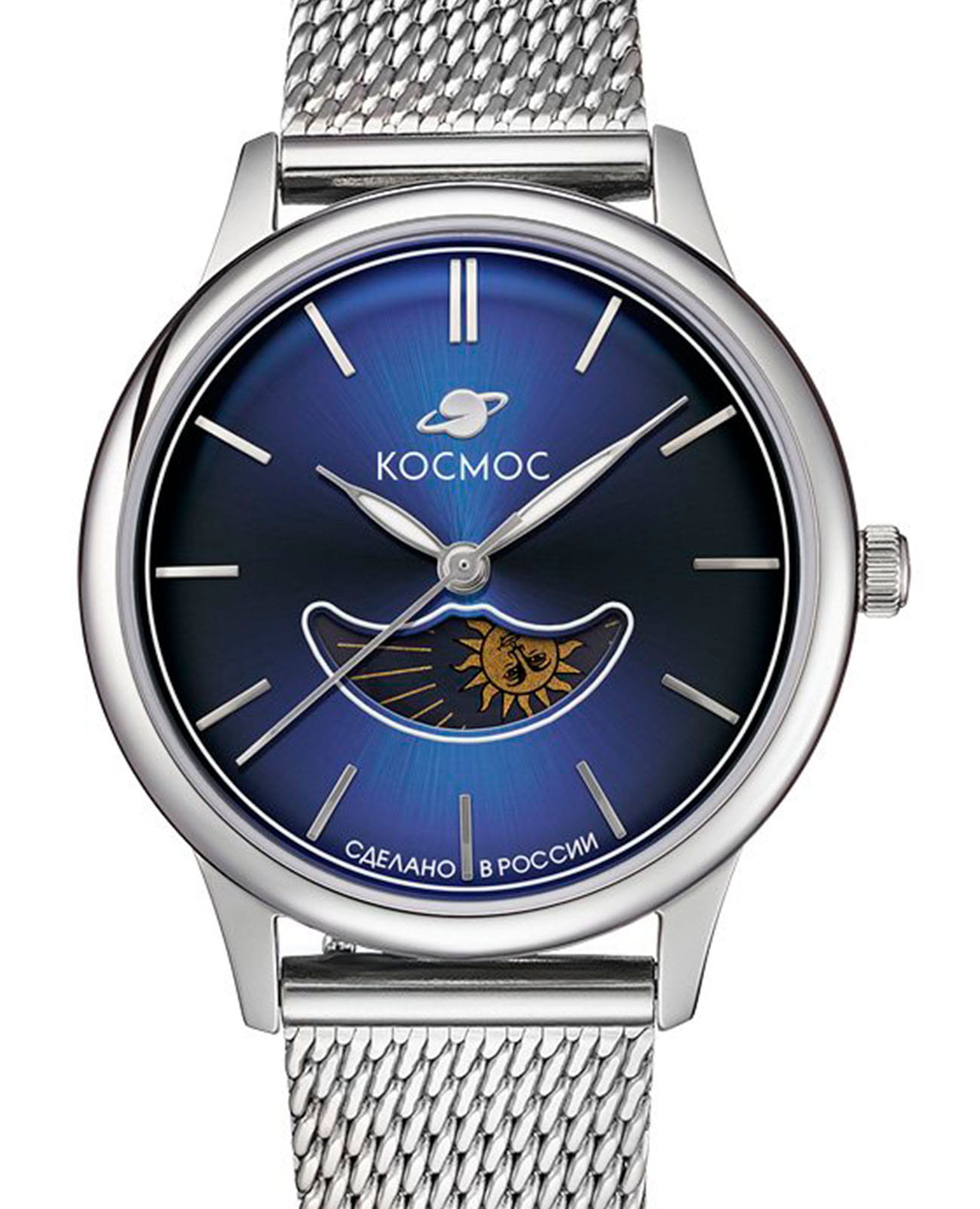 Космос Космос Солнце и Луна K 617.16.36 M , наручные женские часы фото под углом