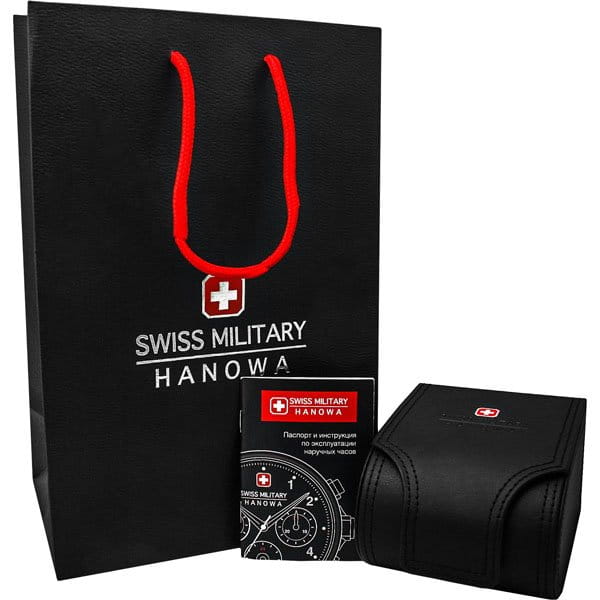Swiss Military Hanowa Swiss Military Hanowa 06-3308.13.007 , наручные мужские часы фото под углом