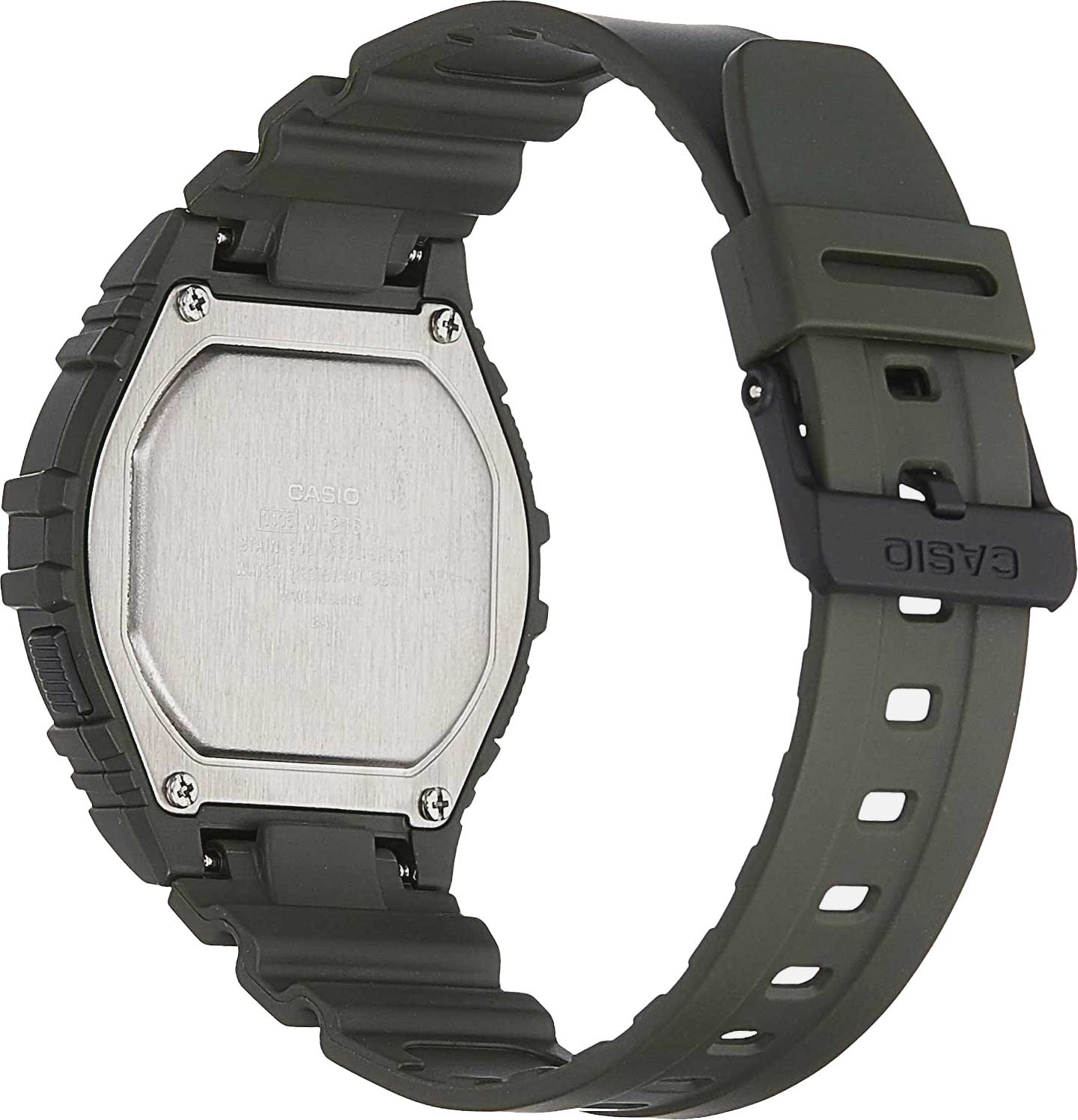 Casio Casio Collection W-216H-3BVDF (W-216H-3B) , наручные мужские часы фото под углом