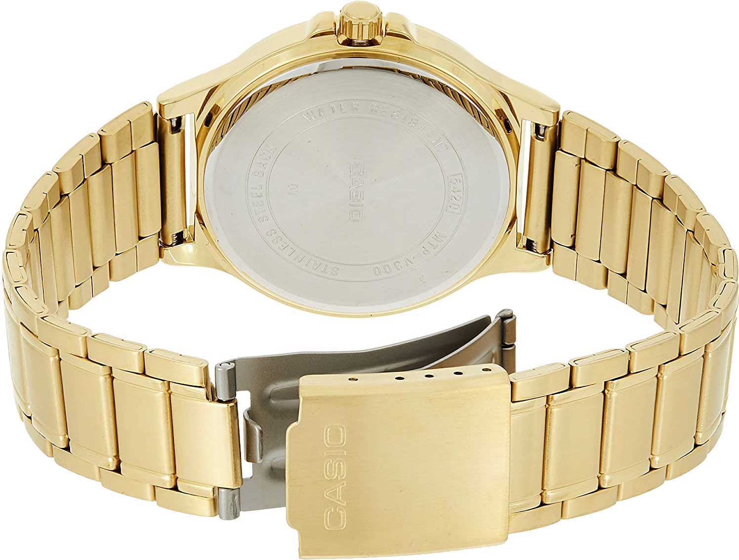 Casio Casio Collection MTP-V300G-9AUDF (MTP-V300G-9A) , наручные мужские часы фото под углом