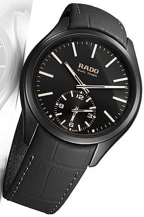Оригинальные часы Rado Rado Hyperchrome Touch Dual Timer R32104165 кварцевые калибр механизма  общий вид