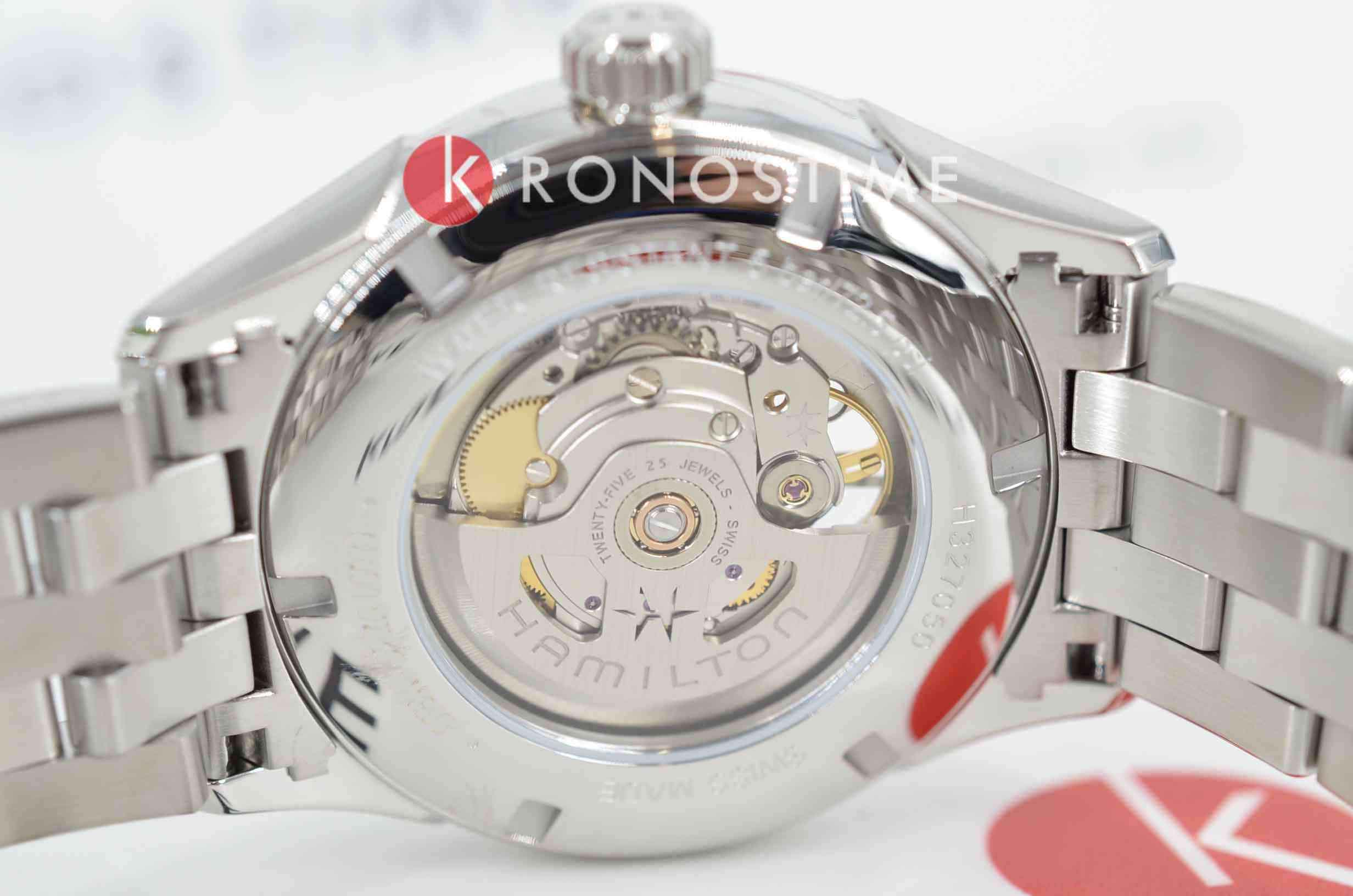 Hamilton Hamilton Jazzmaster Open Heart Auto H32705160 механические мужские часы часы крупный план зеленый циферблата