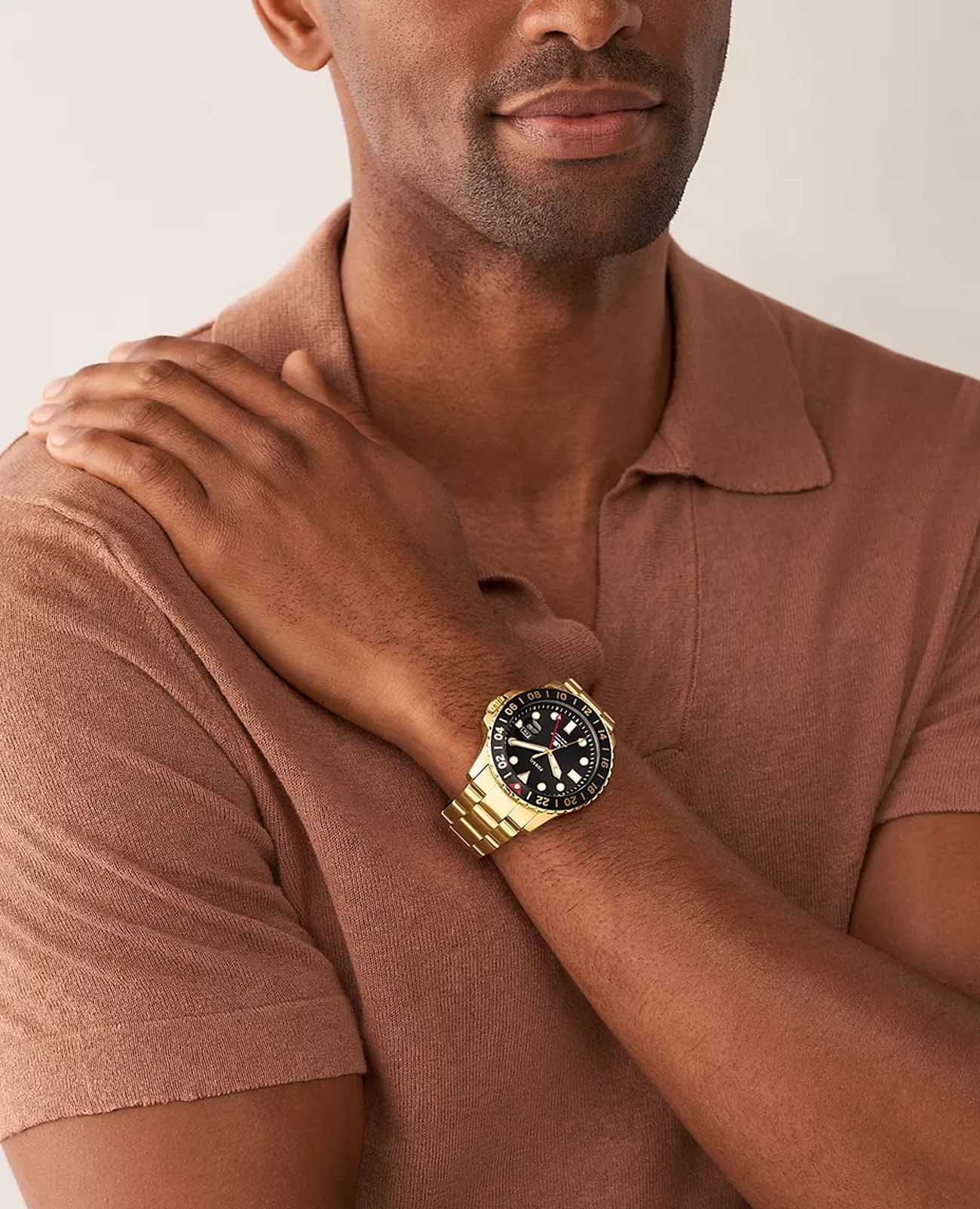 Fossil Fossil Blue FS5990 , наручные мужские часы фото под углом