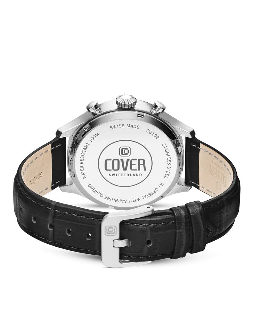Cover Cover Chapman CO192.04,  швейцария мужские часы на браслете кожаный боковой вид
