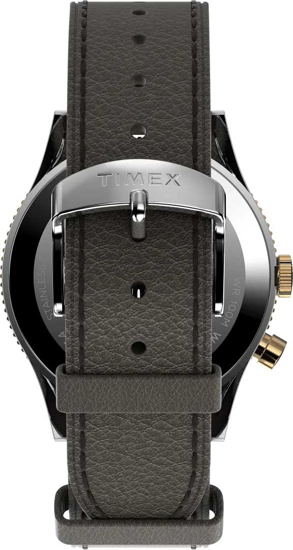 Timex Timex Waterbury Traditional GMT TW2U99100  - задняя крышка сталь металл корпуса, сша часы