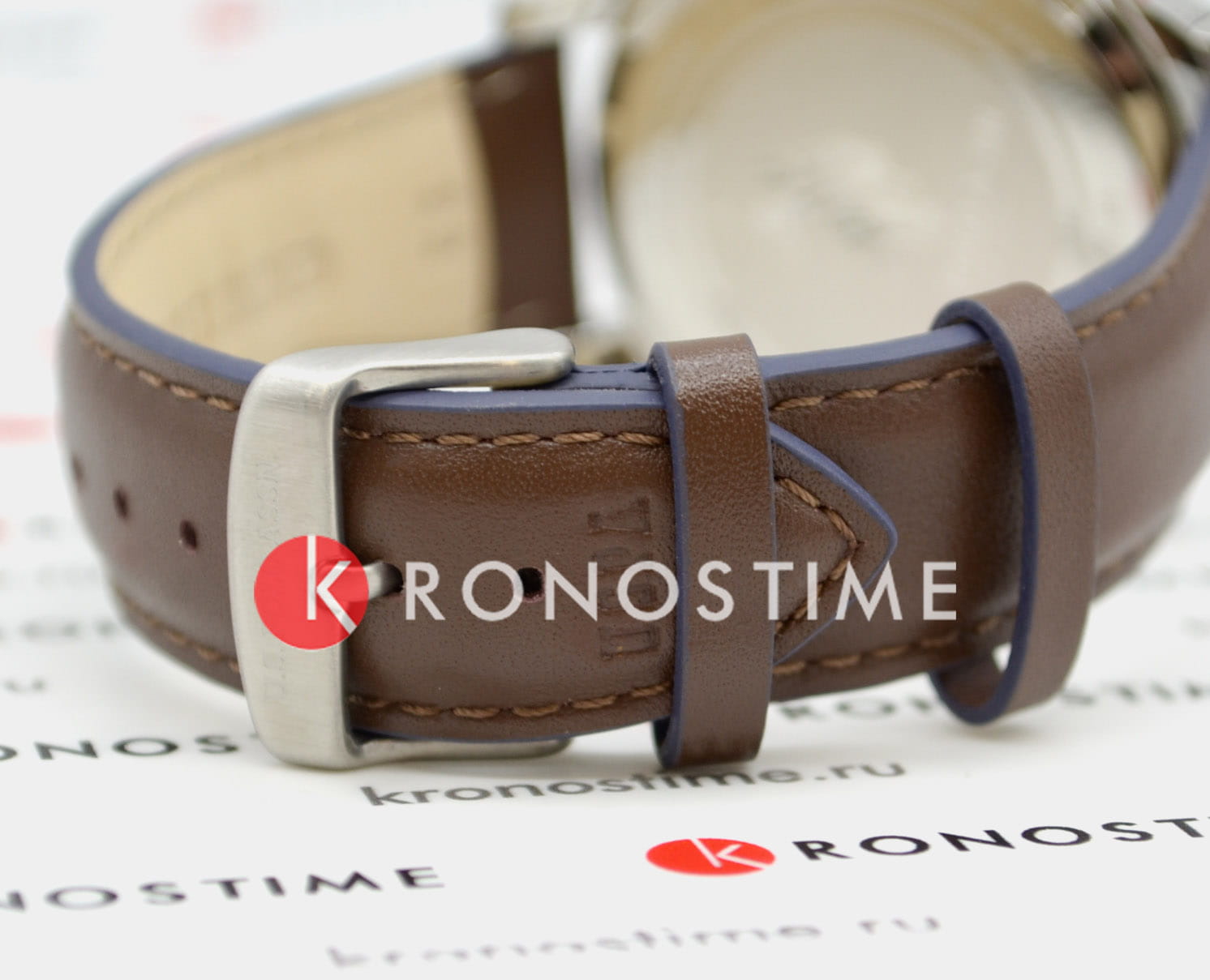 U.S. Polo Assn. U.S. Polo Assn. Crossing USPA1010-05  - задняя крышка металл сталь корпуса, сша часы