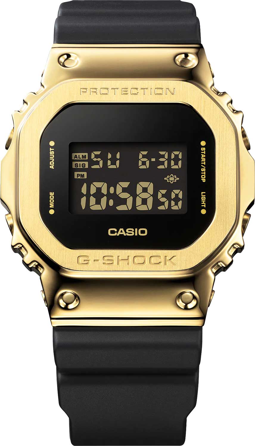 Casio Casio G-Shock GM-5600G-9DR (GM-5600G-9) GM - задняя крышка сталь металл пластик корпуса, япония часы