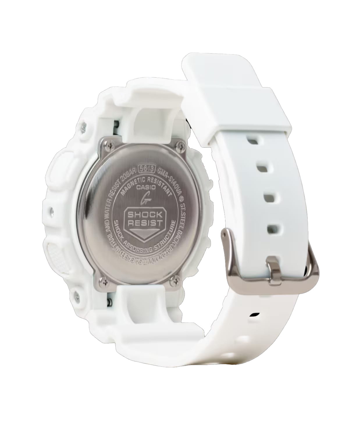 Casio Casio G-Shock GMA-S140VA-7ADR (GMA-S140VA-7A), g-shock япония женские часы на браслете пластик боковой вид
