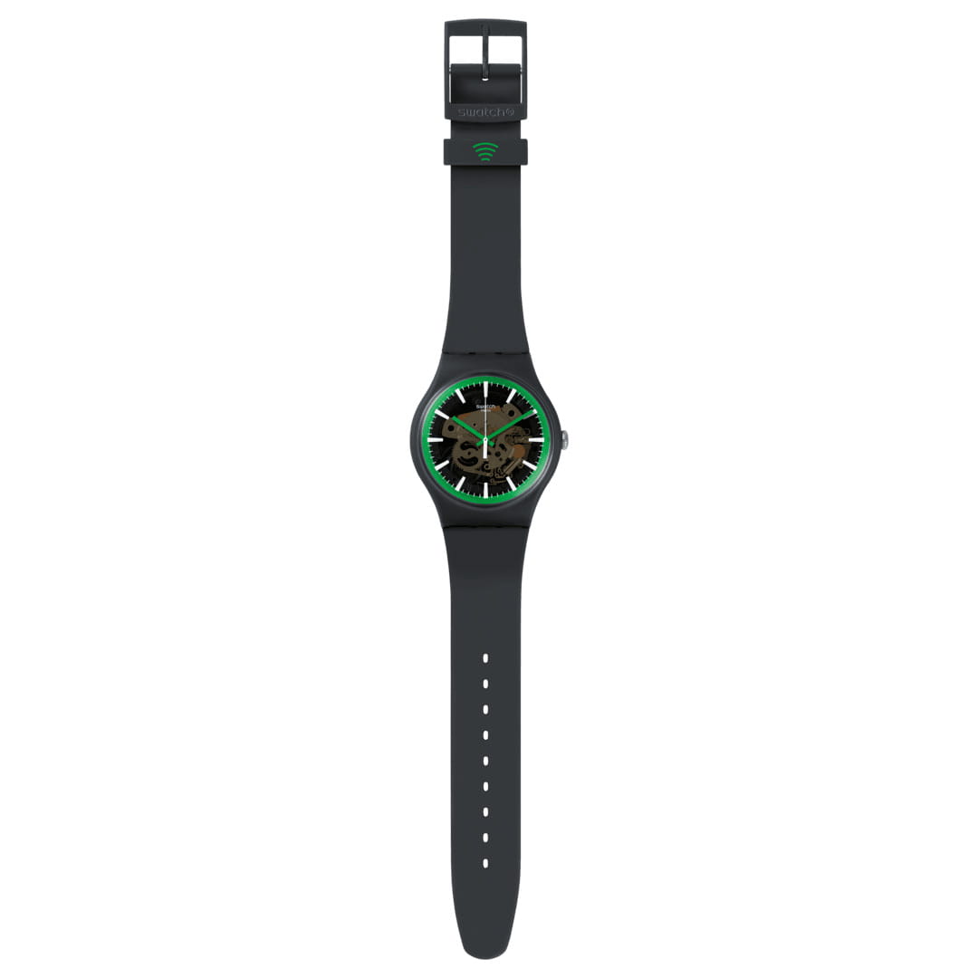 Swatch Swatch New Gent Swatch Pay! SVIM100-5300 , наручные мужские часы фото под углом