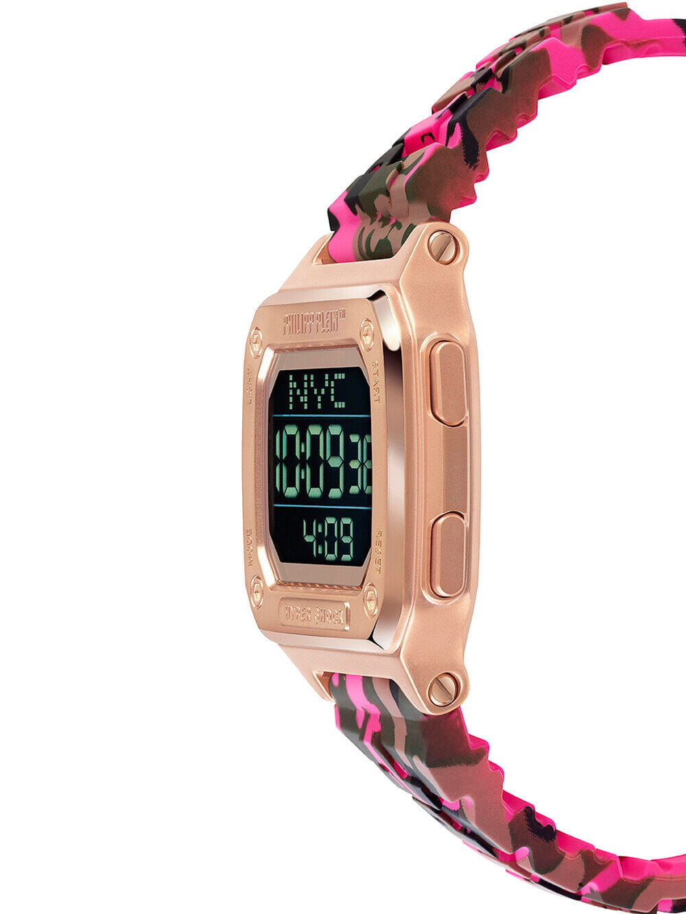 Philipp Plein Philipp Plein Hyper Shock PWHAA1622 мужские часы черный циферблат на запястье