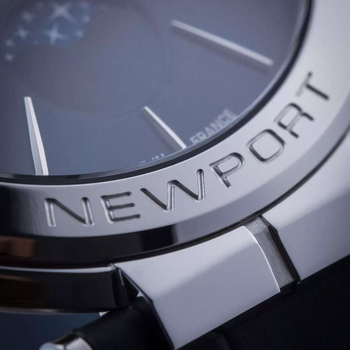 Herbelin Herbelin Newport Slim 12722AP15,  франция мужские часы на браслете кожаный боковой вид