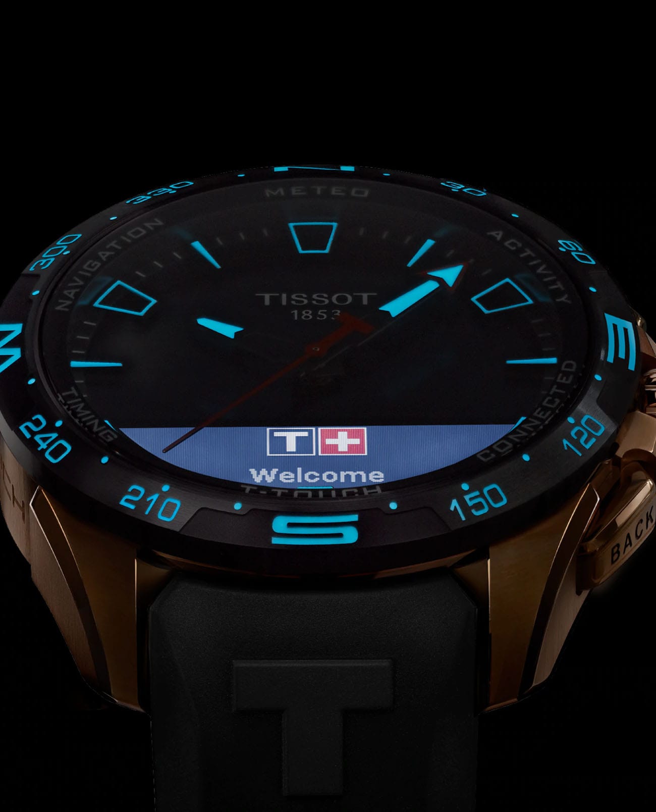Tissot Tissot T-Touch Connect Solar T121.420.47.051.02 мужские часы серый циферблат на запястье