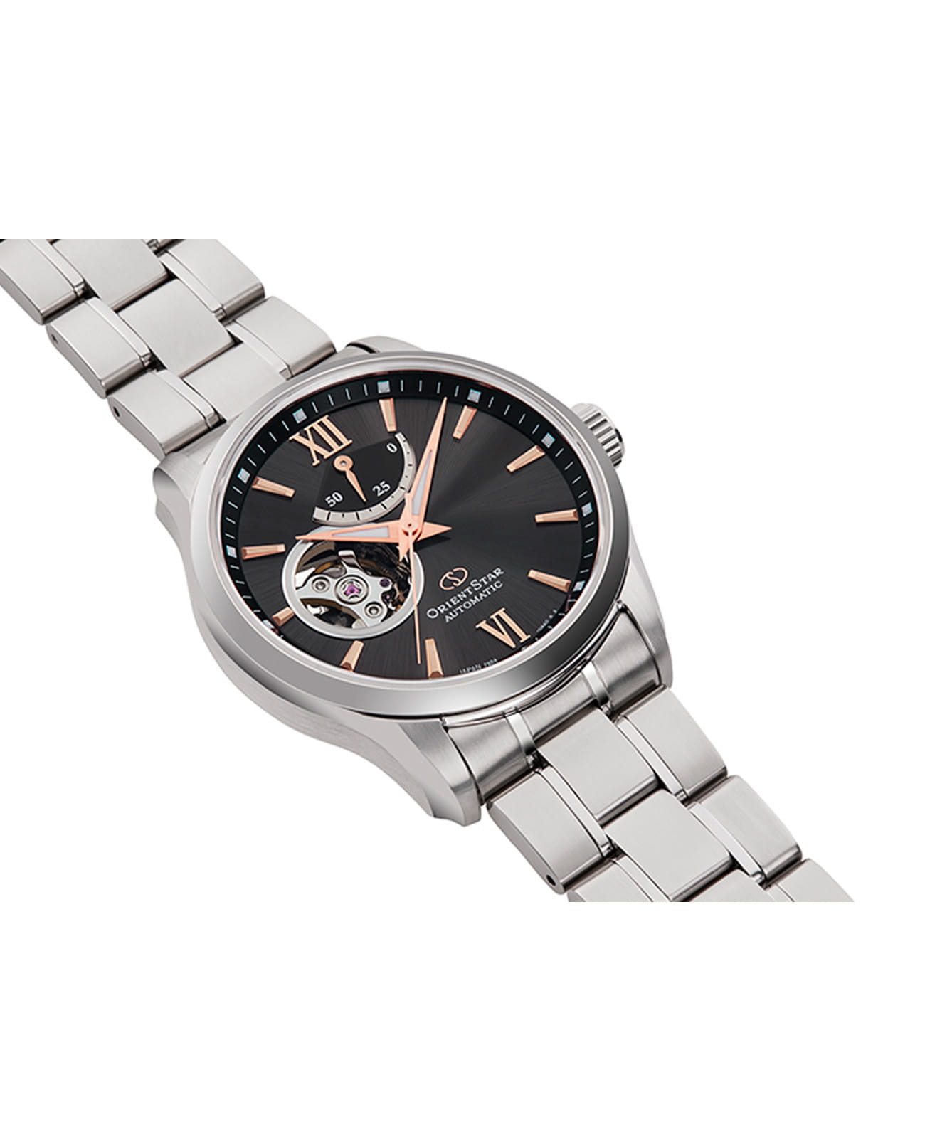 Orient Orient Star RE-AT0009N (RK-AT0009N)  — детали корпуса и нержавеющая сталь