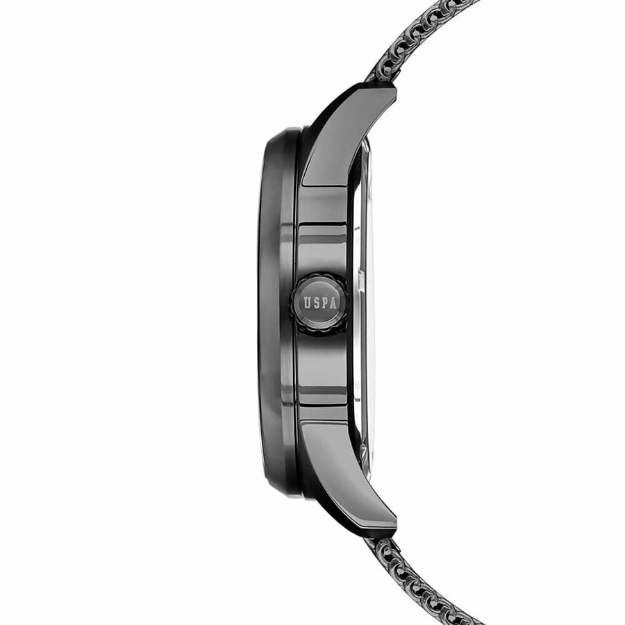 U.S. Polo Assn. U.S. Polo Assn. Fundamental USPA1001-02 , наручные мужские часы фото под углом