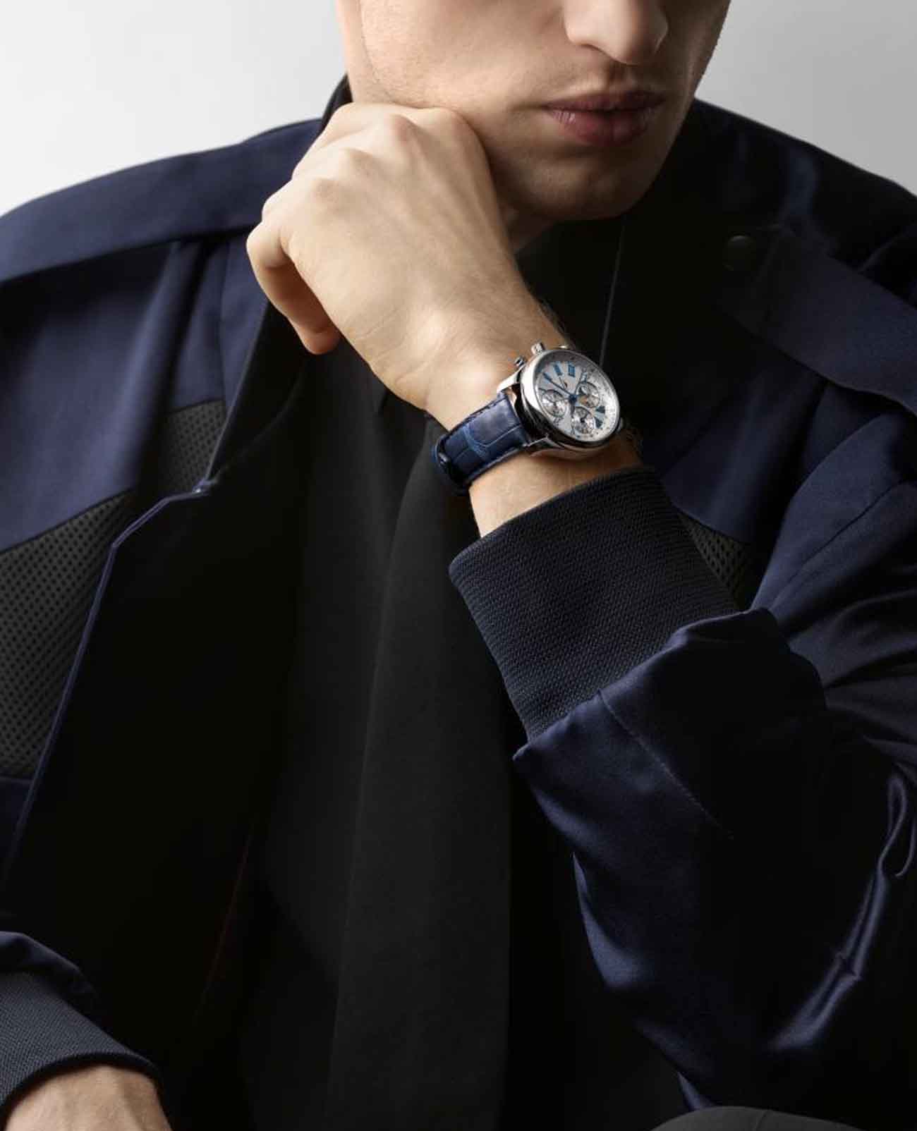 Оригинальные часы Longines Longines Master Collection L2.673.4.71.2 механические калибр механизма l687 общий вид