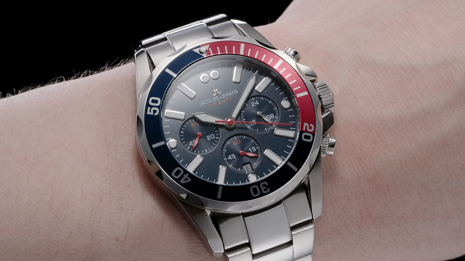 Jacques Lemans Jacques Lemans Sport 1-2091G , наручные мужские часы фото под углом